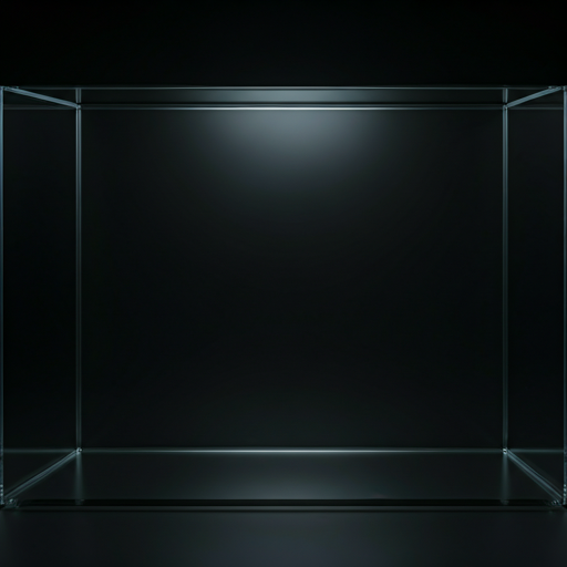 Vitrina de vidrio y aluminio para negocio